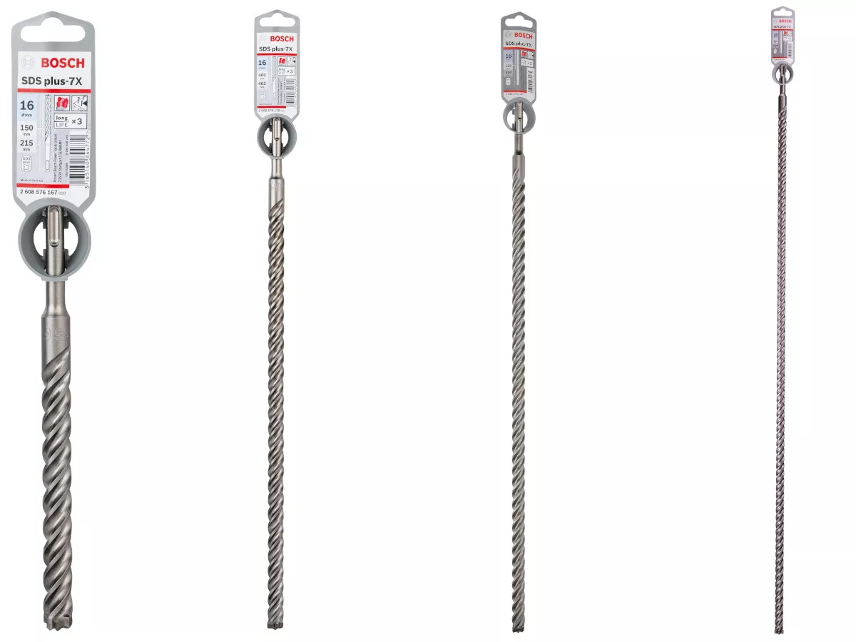 Forêt à béton SDS-PLUS-7x 4 taillants Ø16,0mm BOSCH